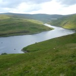 Glendevon Reservoir from Common Hill